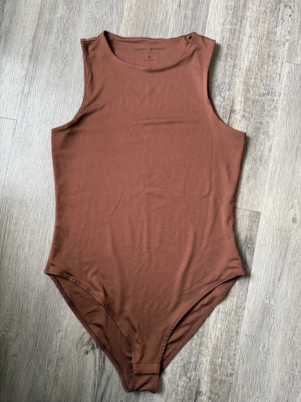 Lucky Brand Women’s Sleevlees Bodysuit